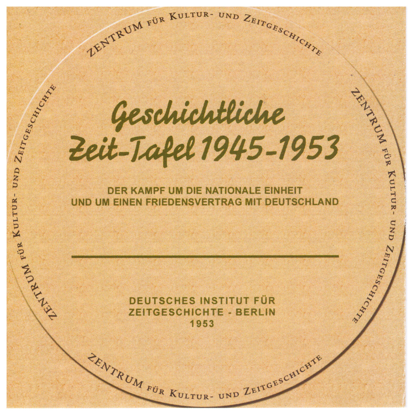Zeittafel DIZ 1945 53